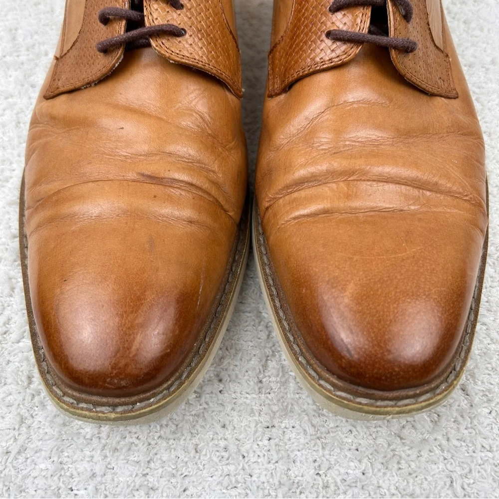 Stacy‎ Adams Shoes Mens 8M Brown Leather Dress Shoes